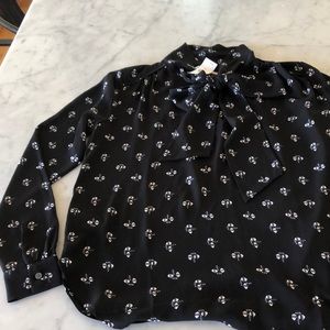 Loft long sleeve blouse with tag